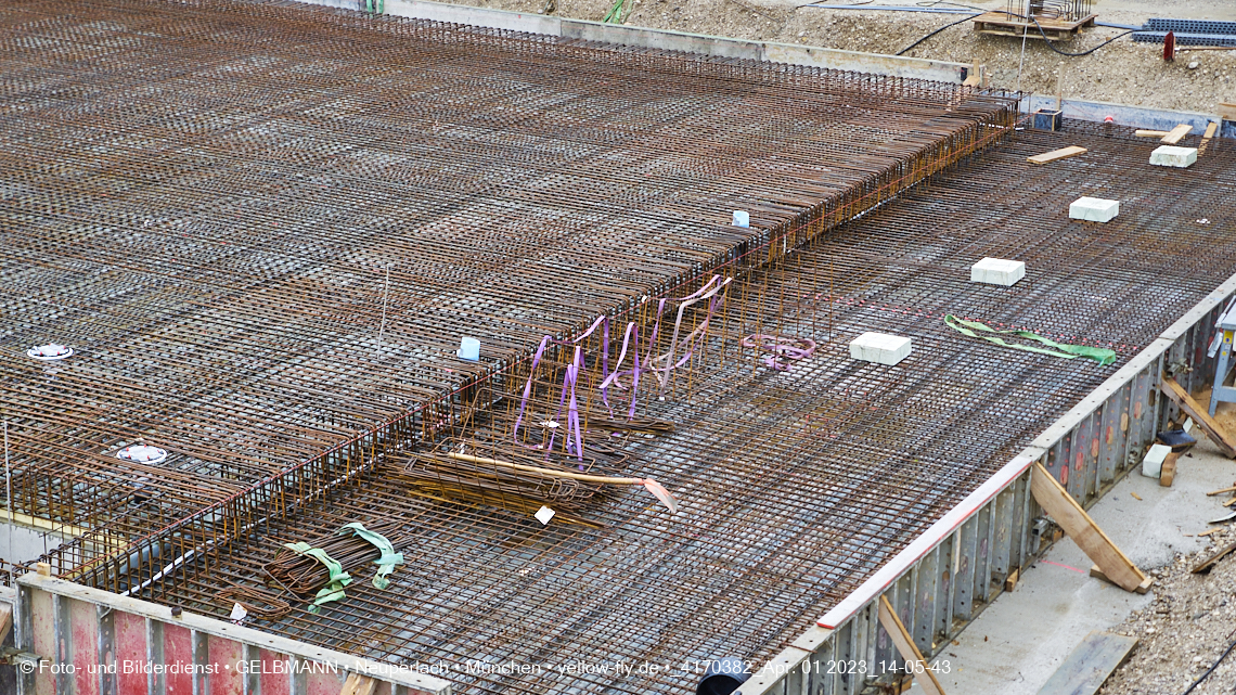 01.04.2023 - Baustelle zum Haus für Kinder in Neuperlach